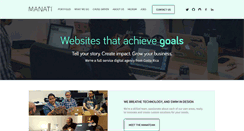 Desktop Screenshot of estudiomanati.com